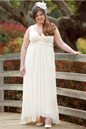 Illustration for article titled Plus-Size Bridal On An Anorexic Budget: Now At A Mall Near You
